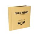18 Yaprak Yapışkanlı Fotoğraf Makine Temalı Albüm - 24x24 cm | Manyetik Fotoğraf Albümü