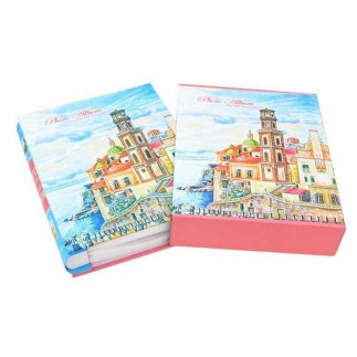 Nobbystar 200'lük Kutulu 10x15 Fotoğraf Albümü - Yaz Esintisi Desenli | 20x26 cm