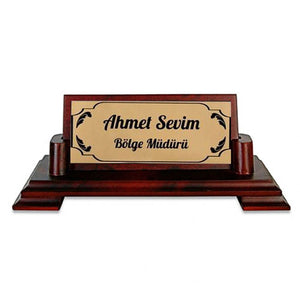 Ahşap Masa İsimliği