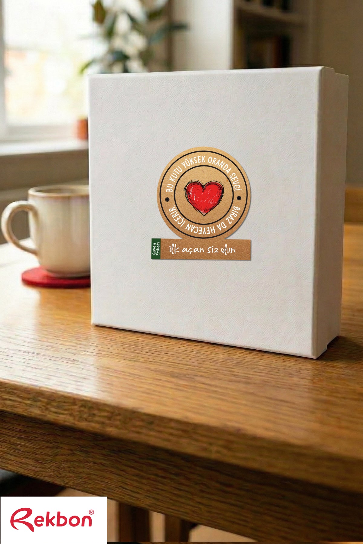 Rekbon İlk Açan Siz Olun Paketleme Güven Etiketi