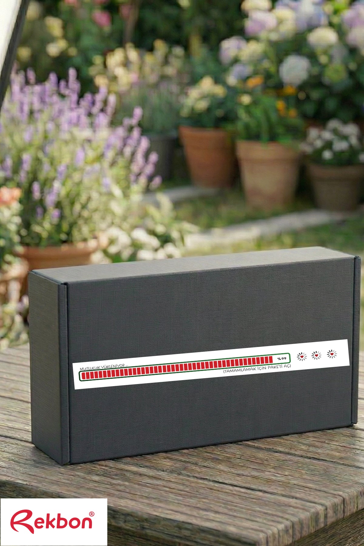 Rekbon Mutluluk Yükleniyor Etiketi /Sticker