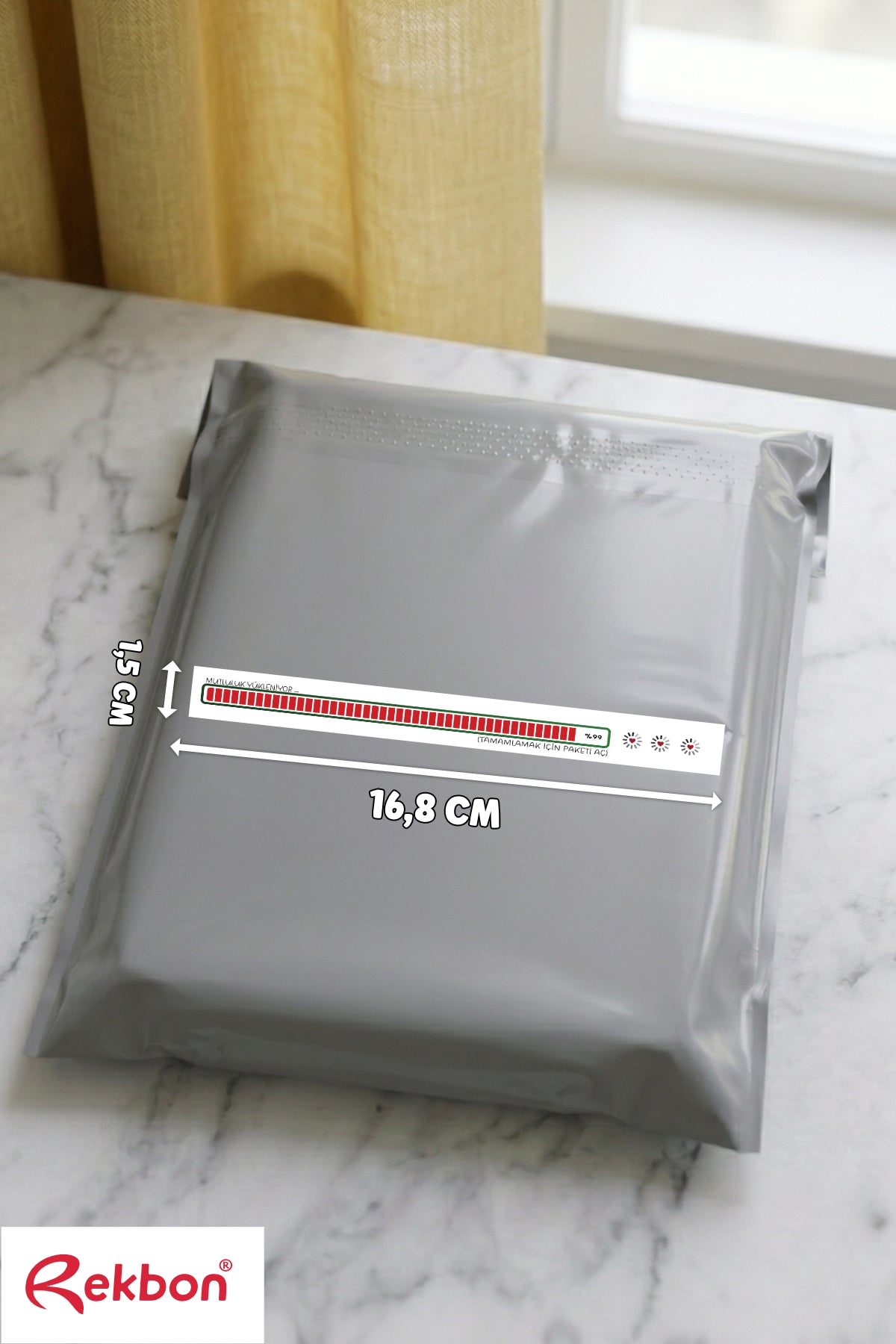 Rekbon Mutluluk Yükleniyor Etiketi /Sticker