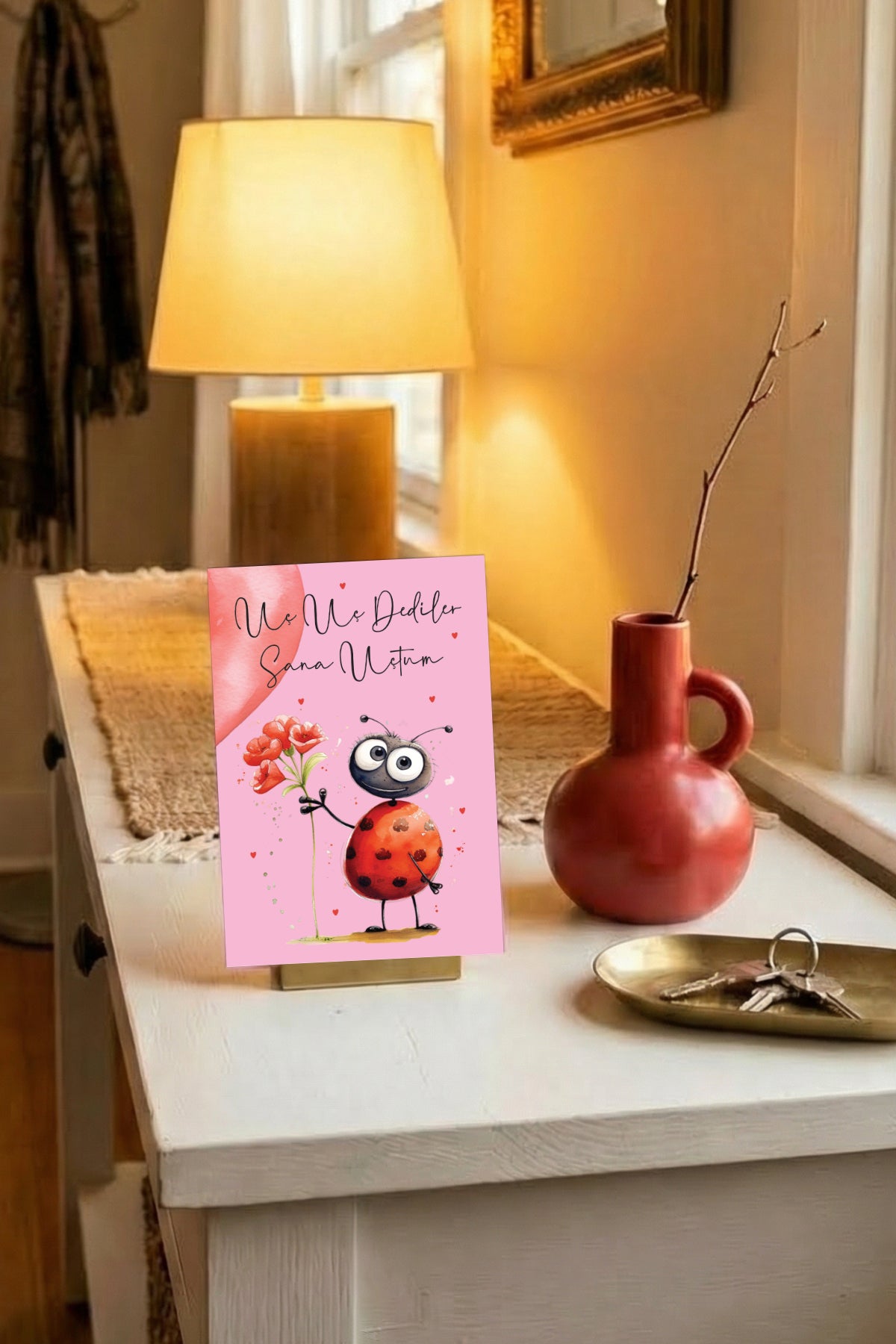 Rekbon Uç Uç Dediler Sana Uçtum Teşekkür Kartı