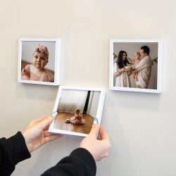 Yapışkanlı Sök Tak Pola Fotoğraf Çerçeveleri – 3’lü Paket